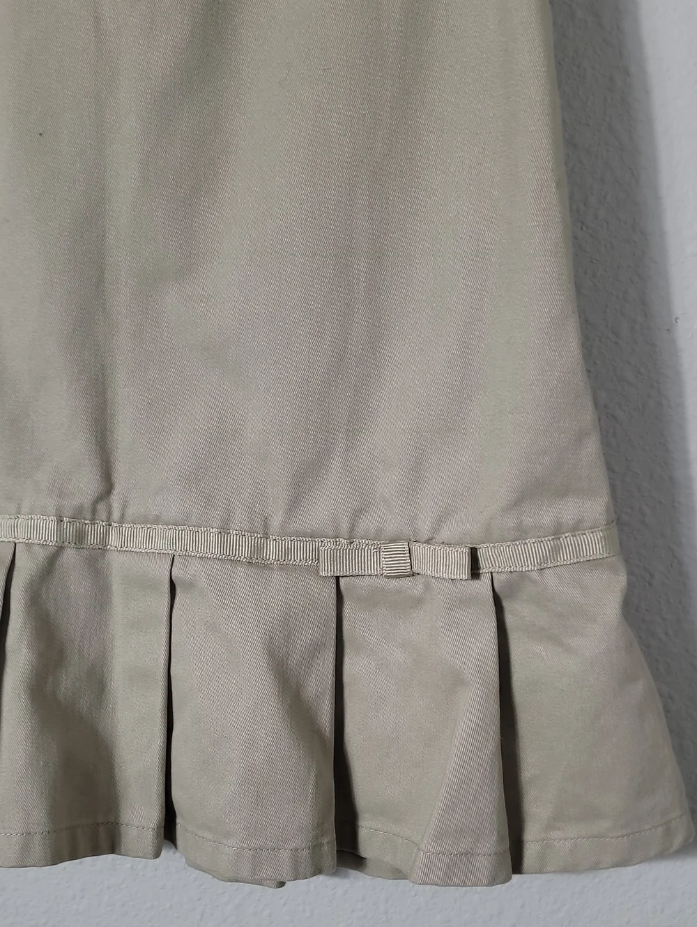 French Toast Girls School Uniform Dresses Set of 2 Size 12 Navy Khaki Kids